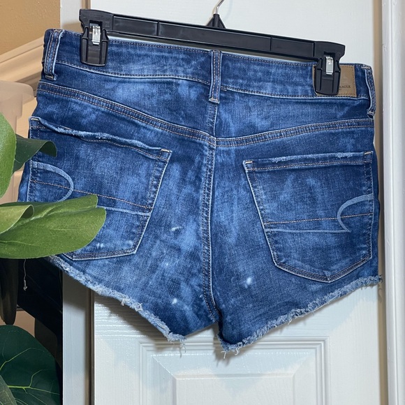 💙🆕American eagle blue Jean shorts size 6 - Picture 3 of 4